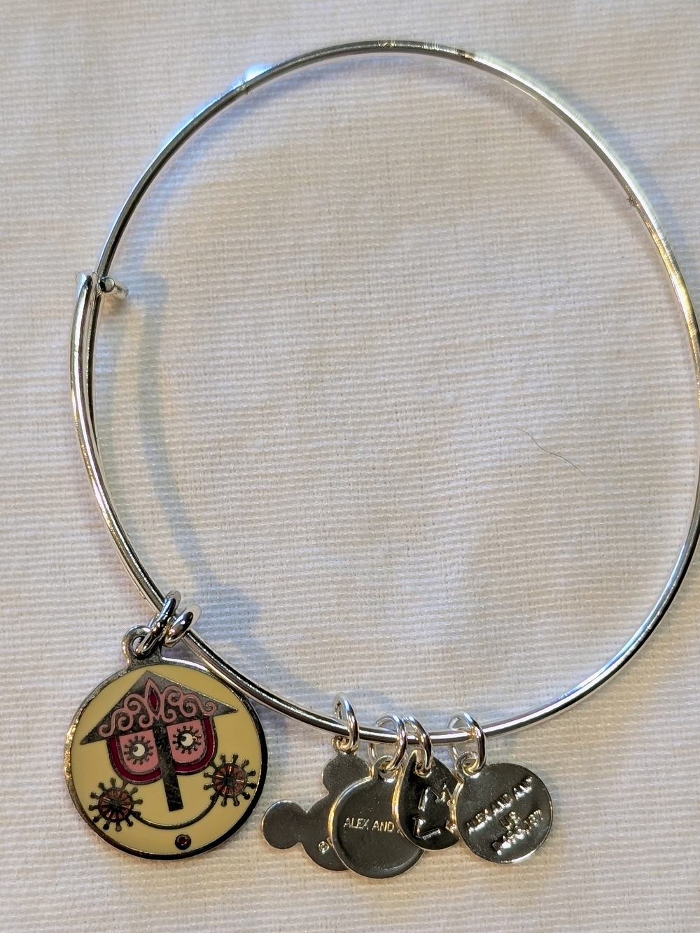 Disney It's a Small World Alex and Ani Bracelet *Rare*
